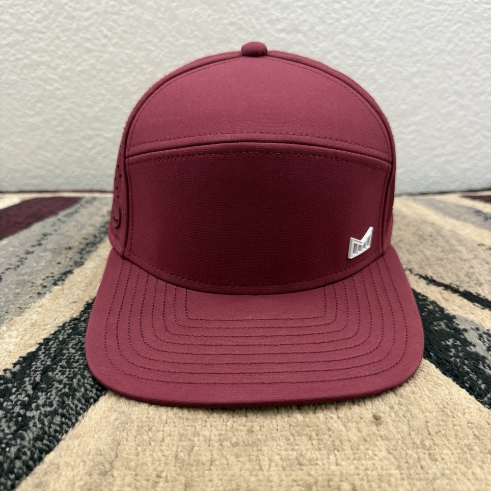 Maroon Snapback Hat